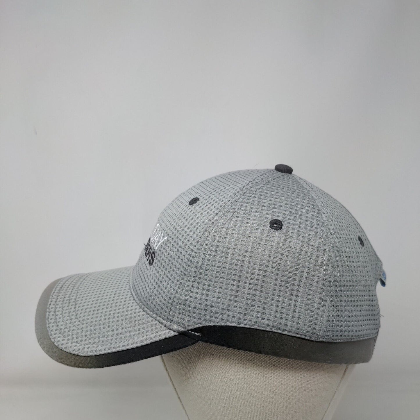 Holiday Builders Strapback Golf Hat Gray OS Adjustable Embroidered Cap America