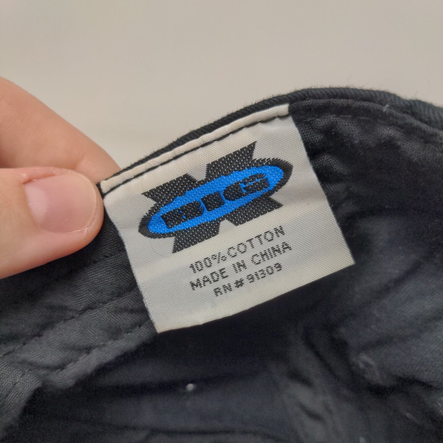 FK Cancer Strapback Hat Black One Size Embroidered 6 Panel Big X