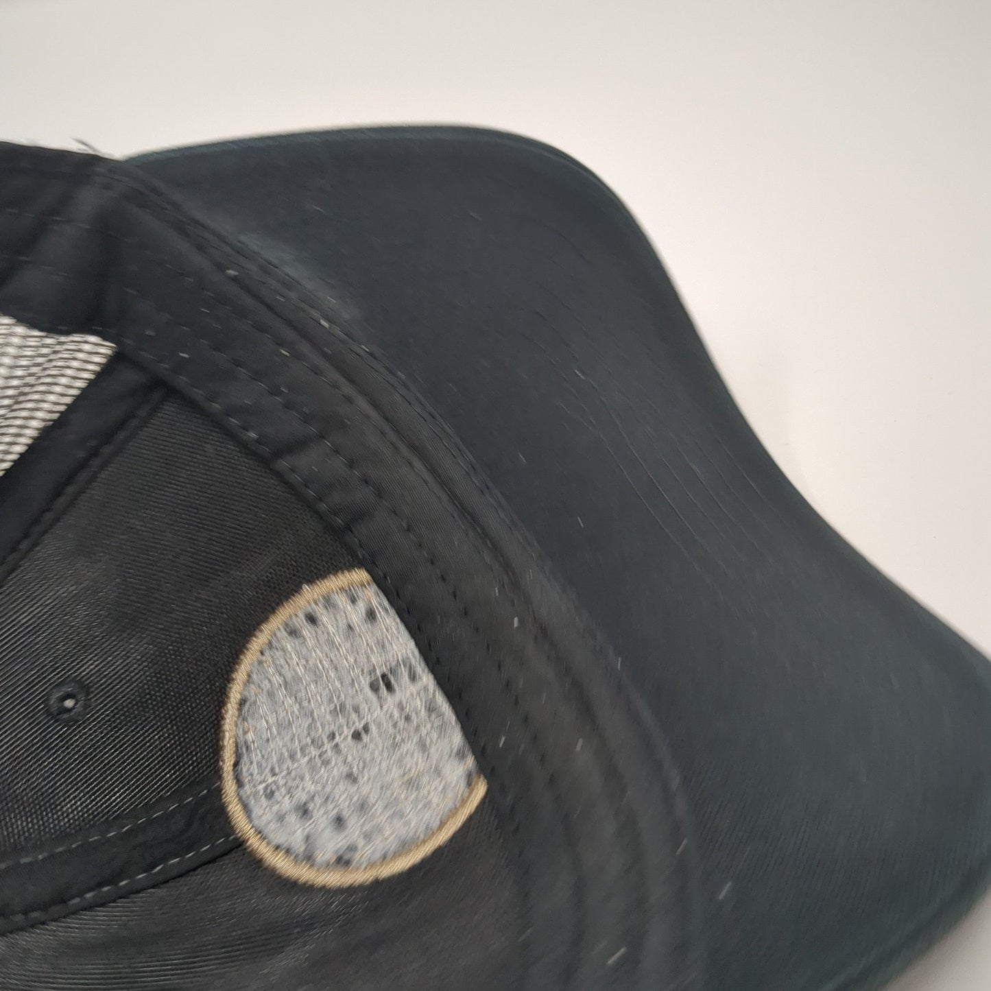 Progressive Motorcycle Trucker Hat Black OS Adjustable Embroidered Cap America