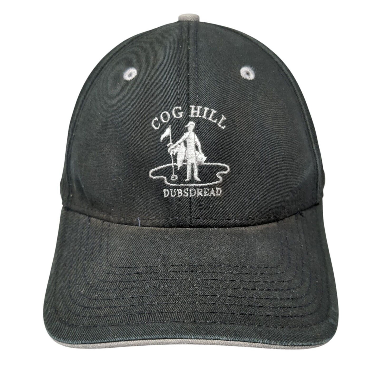 Cog Hill Dubsdread Slideback Hat Black One Size Adjustable 6 Panel The Game