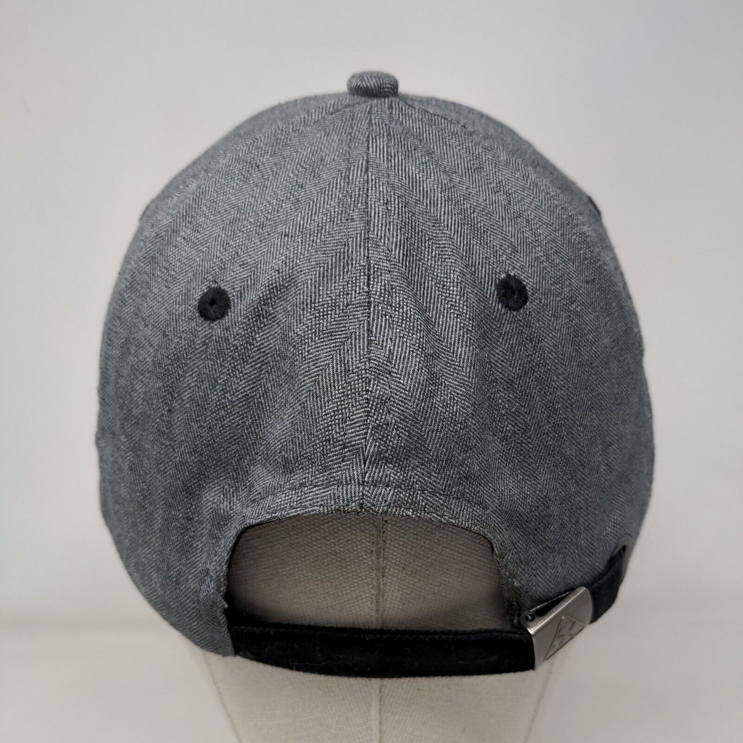 Alfa Romeo Slideback Hat Gray One Size Herringbone Adjustable 6 Panel