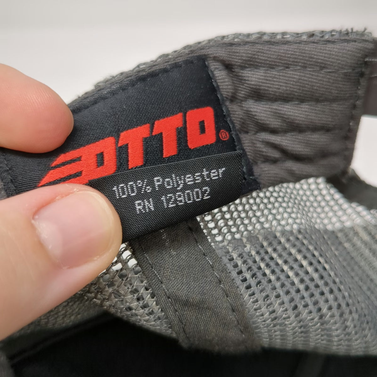 OTTO Trucker Hat Gray One Size elan Always Good Times Mesh Snapback Polyester