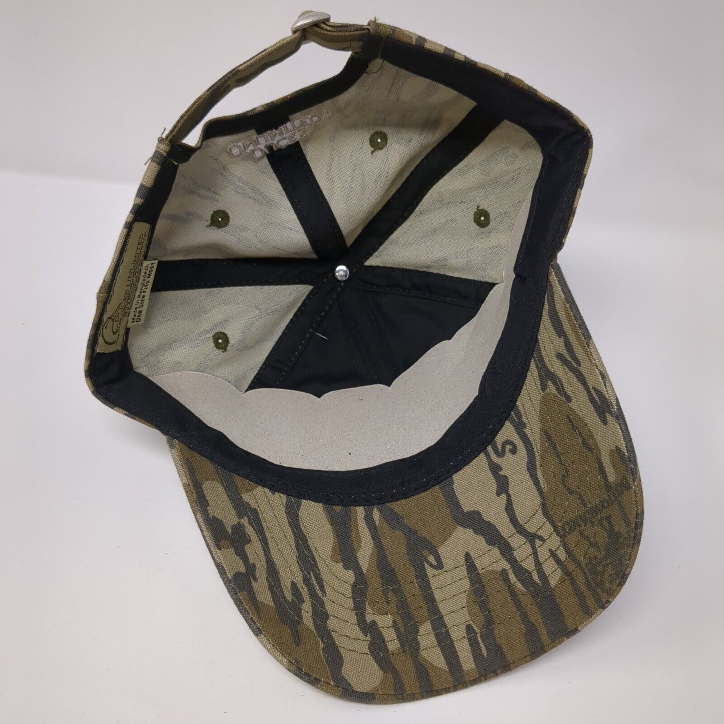 Ducks Unlimited Slideback Hat Camo One Size Adjustable Outdoor Hunting