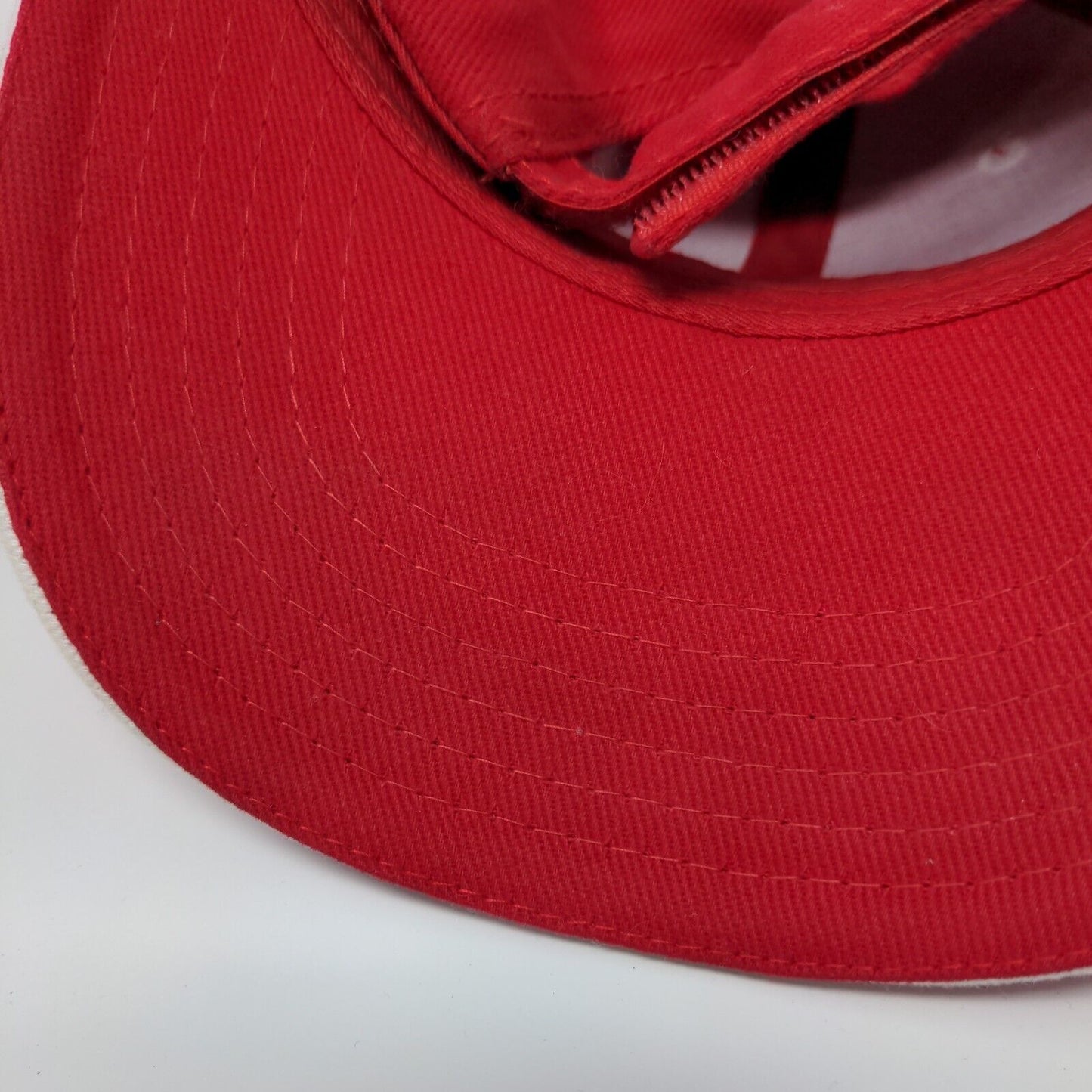 Priaxor BASF Strapback Hat Red OSFM Solid Embroidered Otto Collection