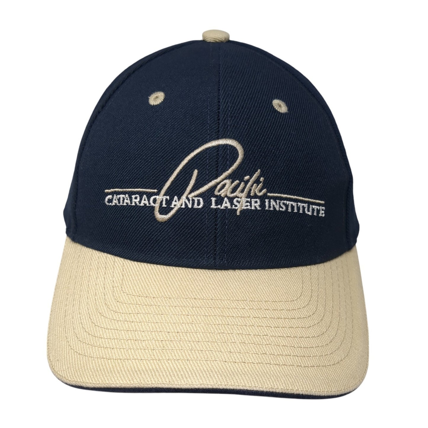 Pacific Cataract and Laser Institute Strapback Hat Blue One Size Outdoor