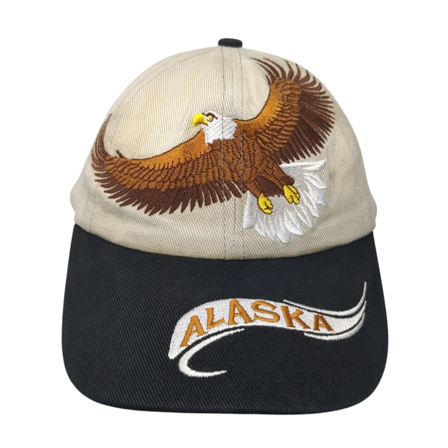 Alaska American Eagle Baseball Cap Multicolor One Size Adjustable Patriotic