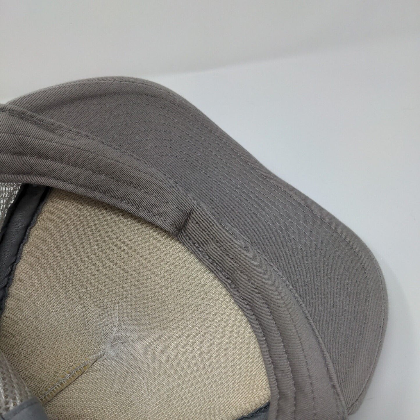 Coal Snapback Trucker Hat Gray OSFA Adjustable Breathable Mesh Back 6 Panel