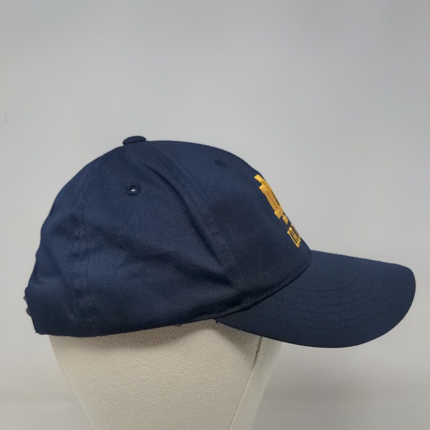 Notre Dame Fighting Irish Youth Snapback Hat Blue Embroidered Logo Annco