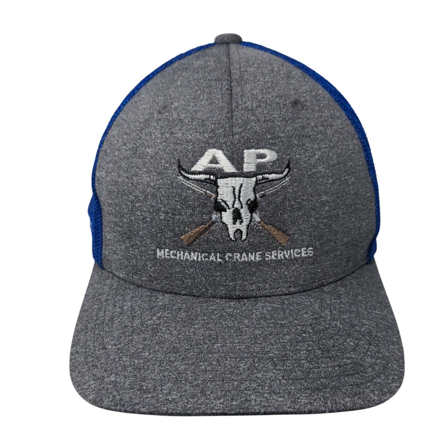 AP Mechanical Crane Services Fitted Trucker Hat Multi L/XL Mesh Back