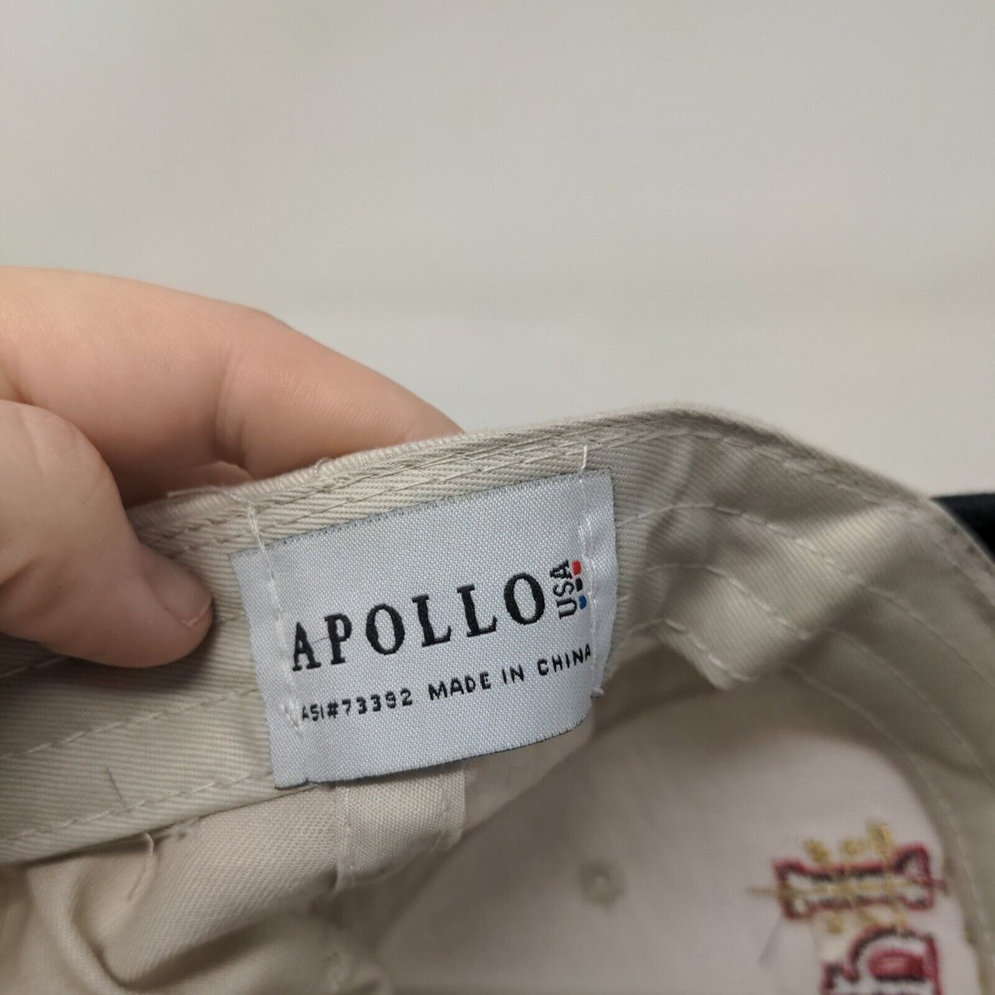 Idaho Center Strapback Hat Tan OS Adjustable Embroidered 6 Panel Apollo USA