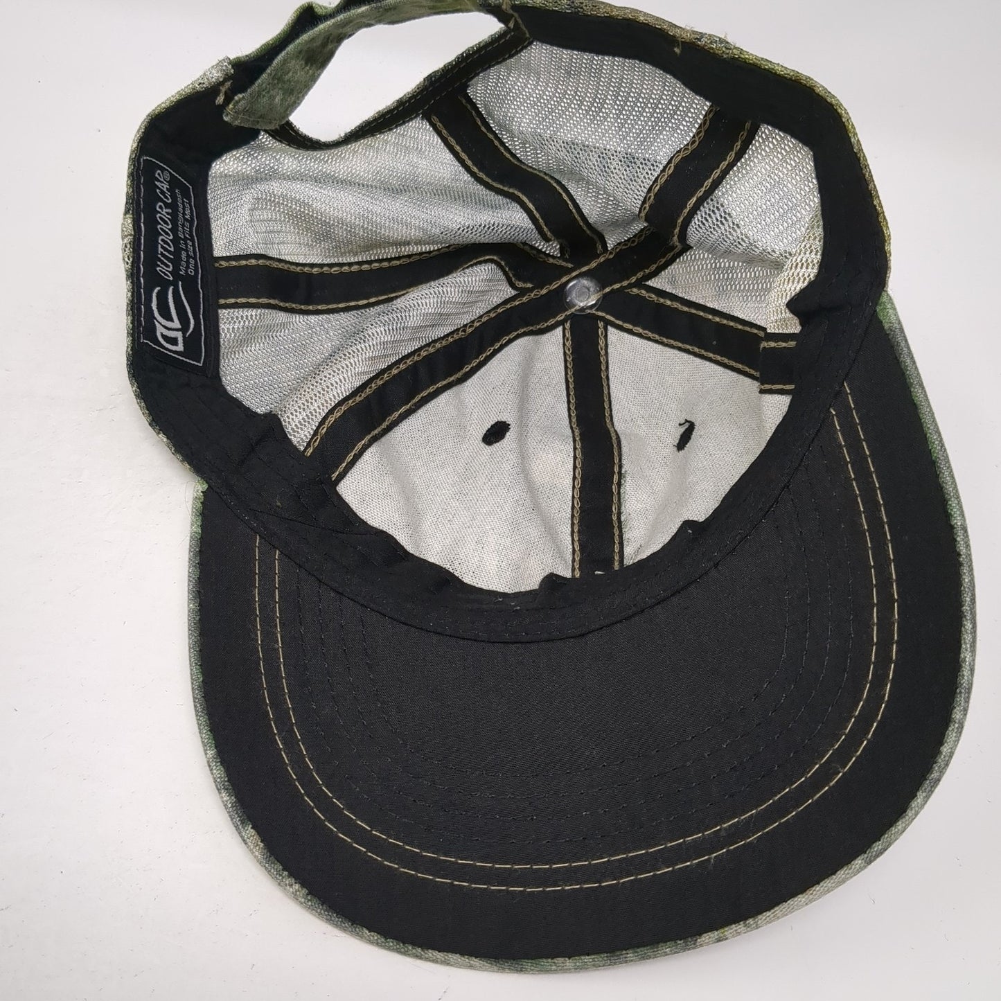 Outdoor Cap Strapback Trucker Hat Multicolor One Size Mesh Back Blank