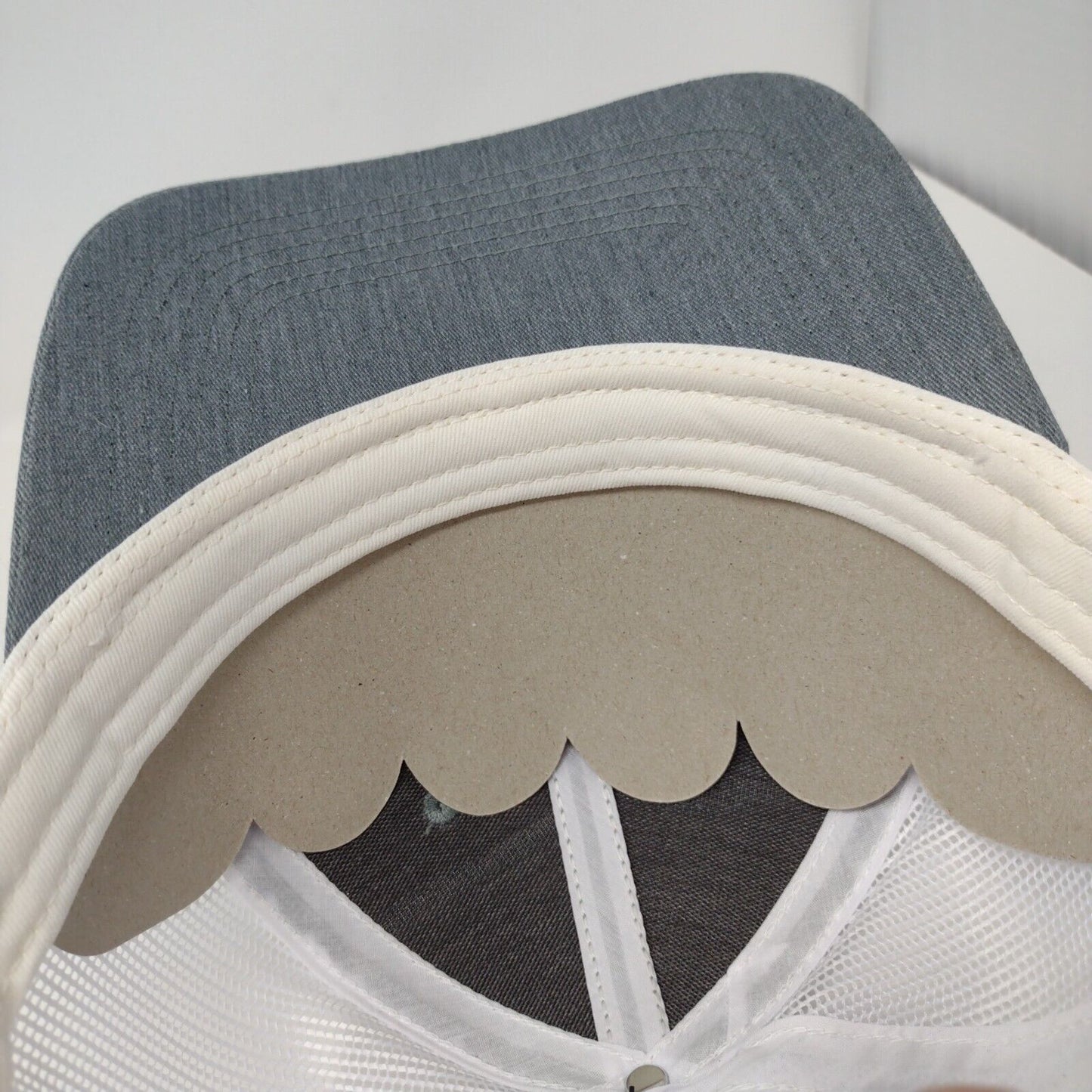 Scheels Meridian Snapback Mesh Back Trucker Hat Gray OSFA W/Tags