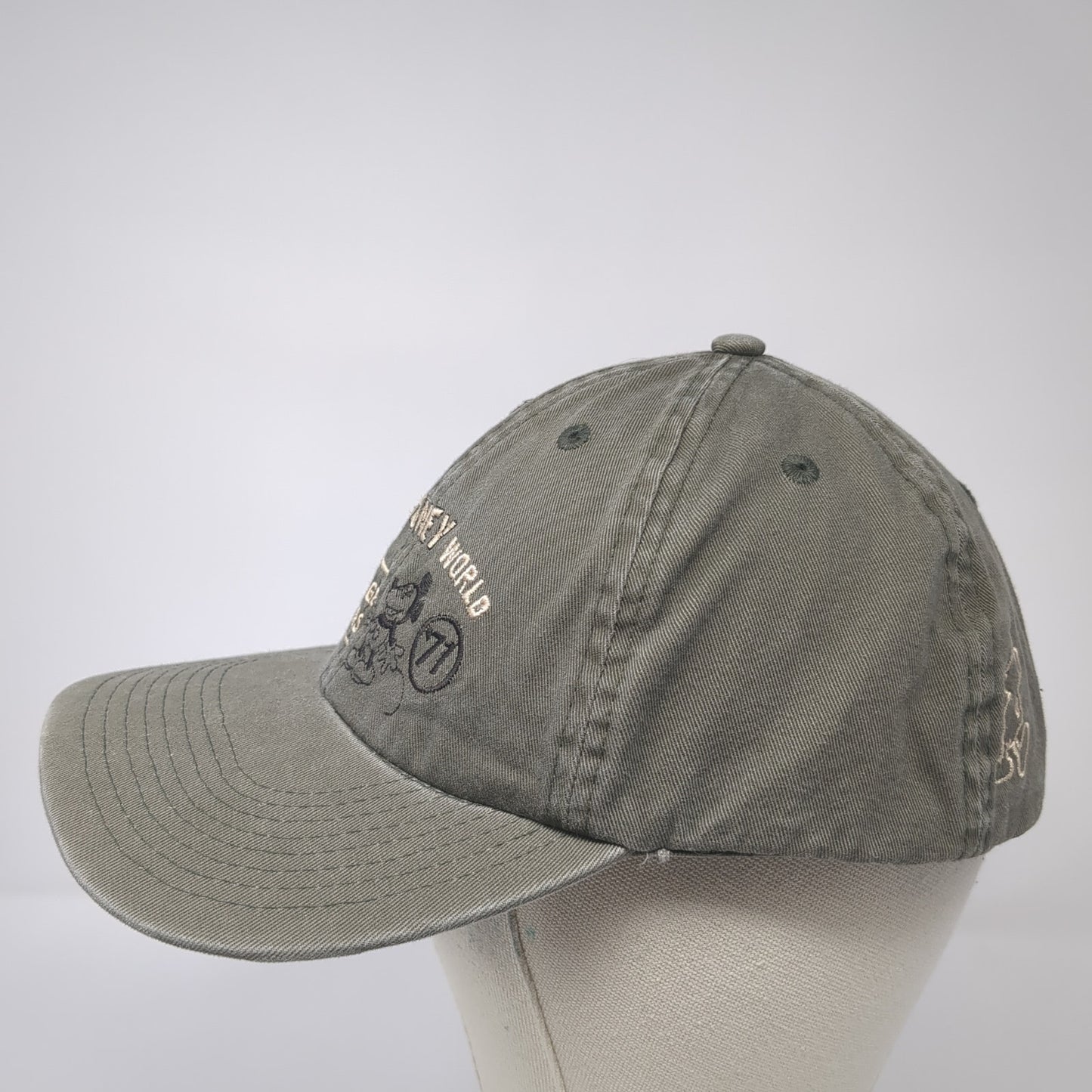 Walt Disney World True Vintage Characters Mickey Mouse Baseball Cap Brown OS