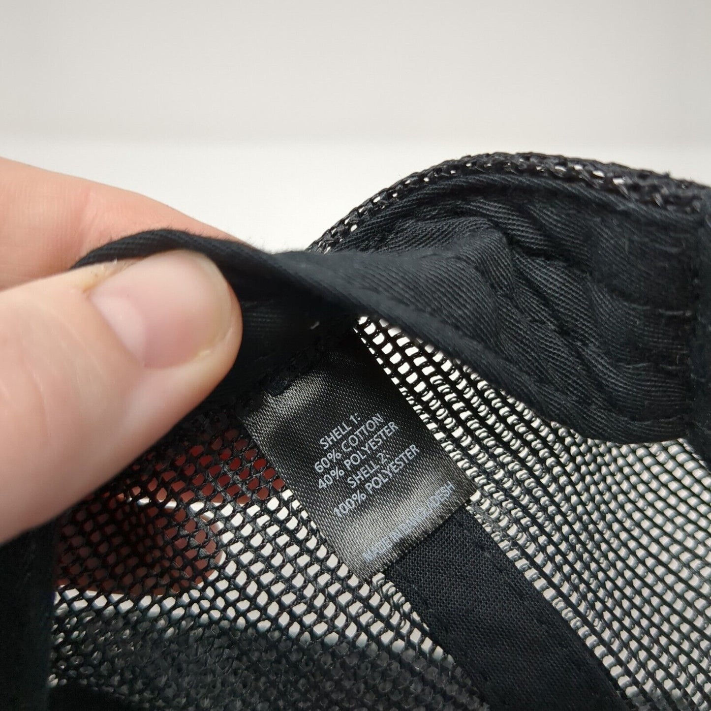 Healthwise Snapback Mesh Back Trucker Hat Black One Size Richardson