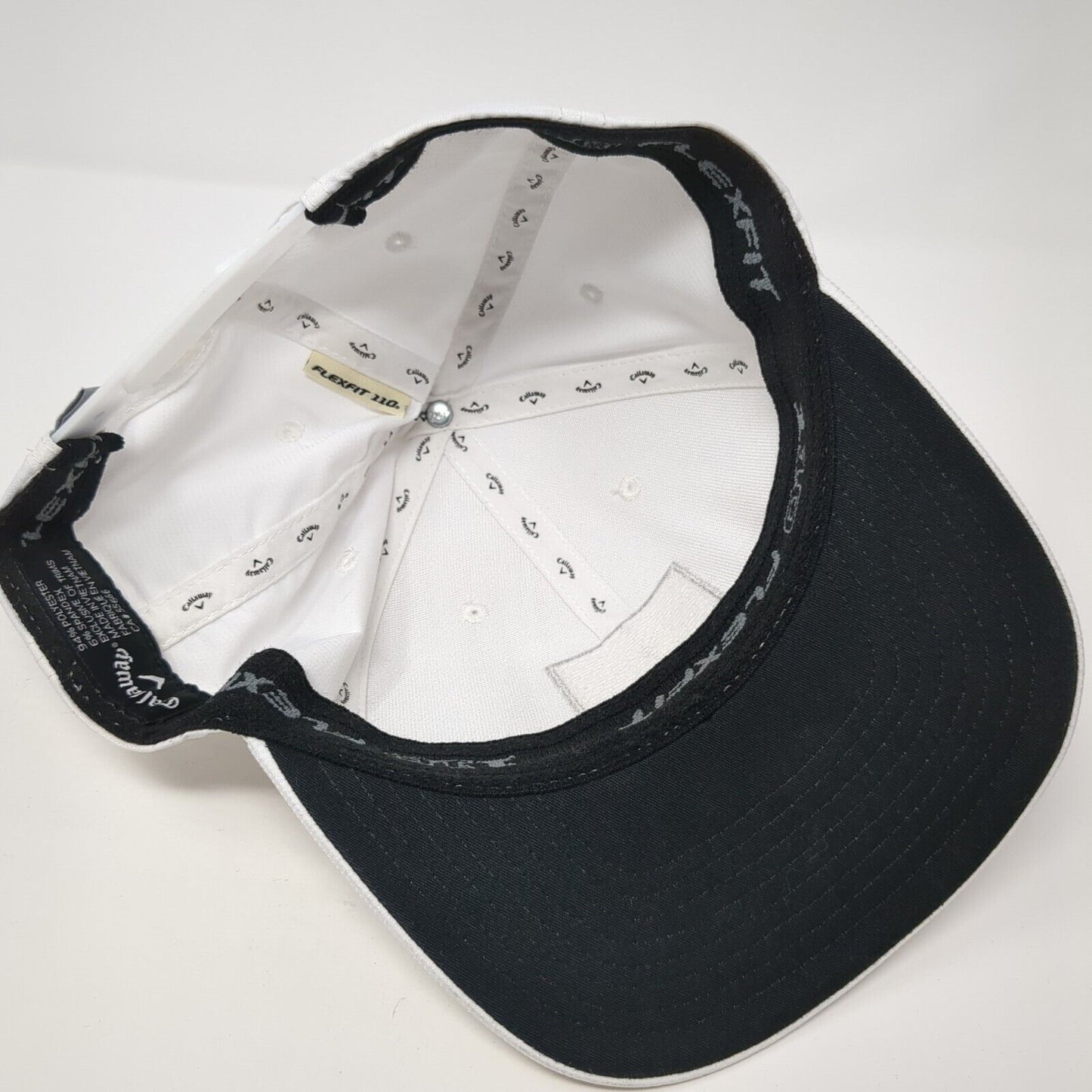 Callaway Since 1982 Snapback Hat White One Size Flexfit 110 Adjustable