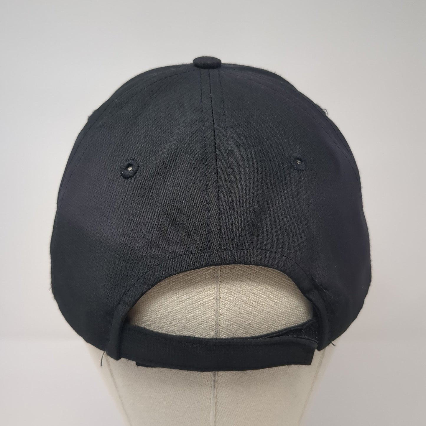 Coca-Cola Strapback Baseball Cap Black OS Adjustable Embroidered UV Coating