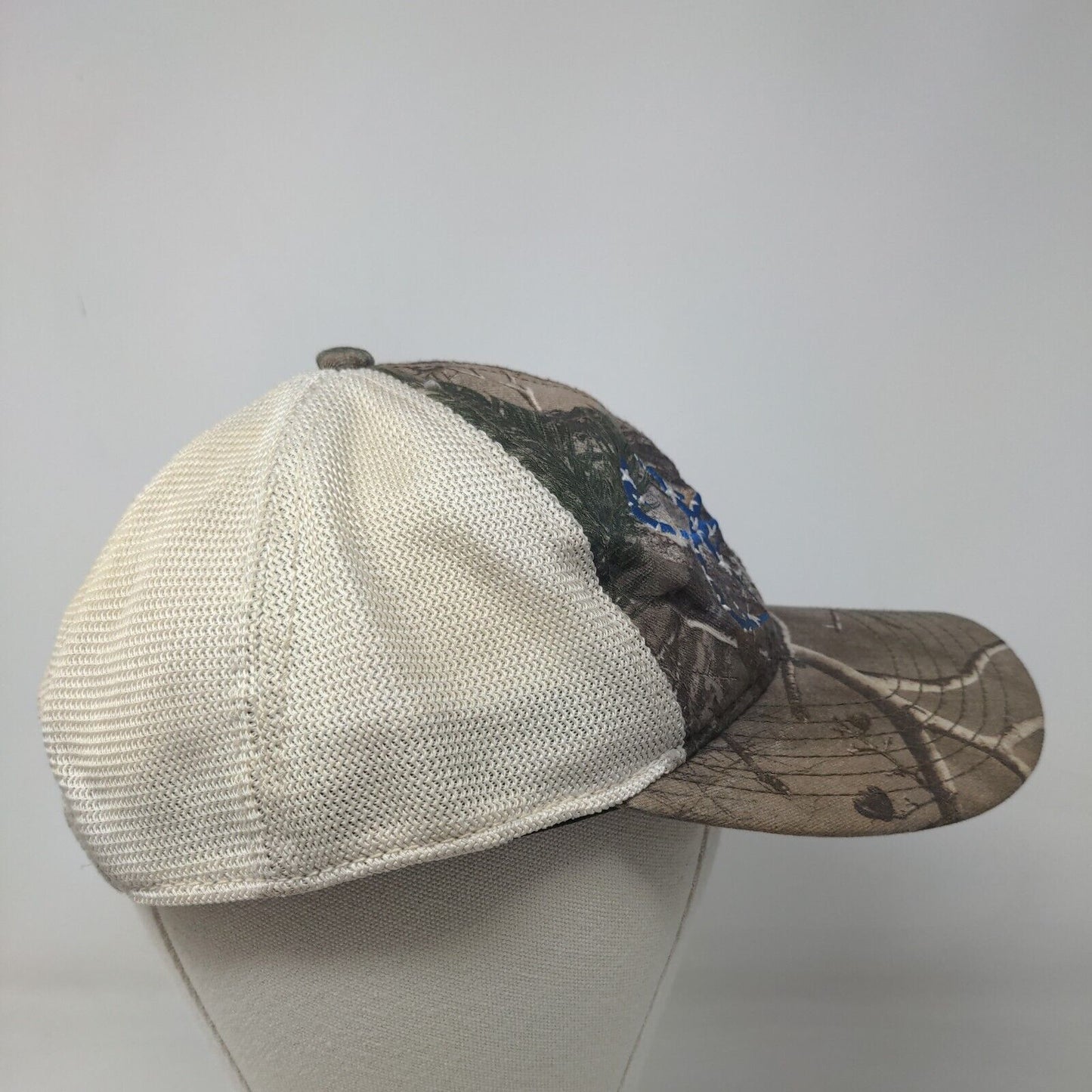 Under Armour Snapback Mesh Back Trucker Hat Camo OSFA Embroidered