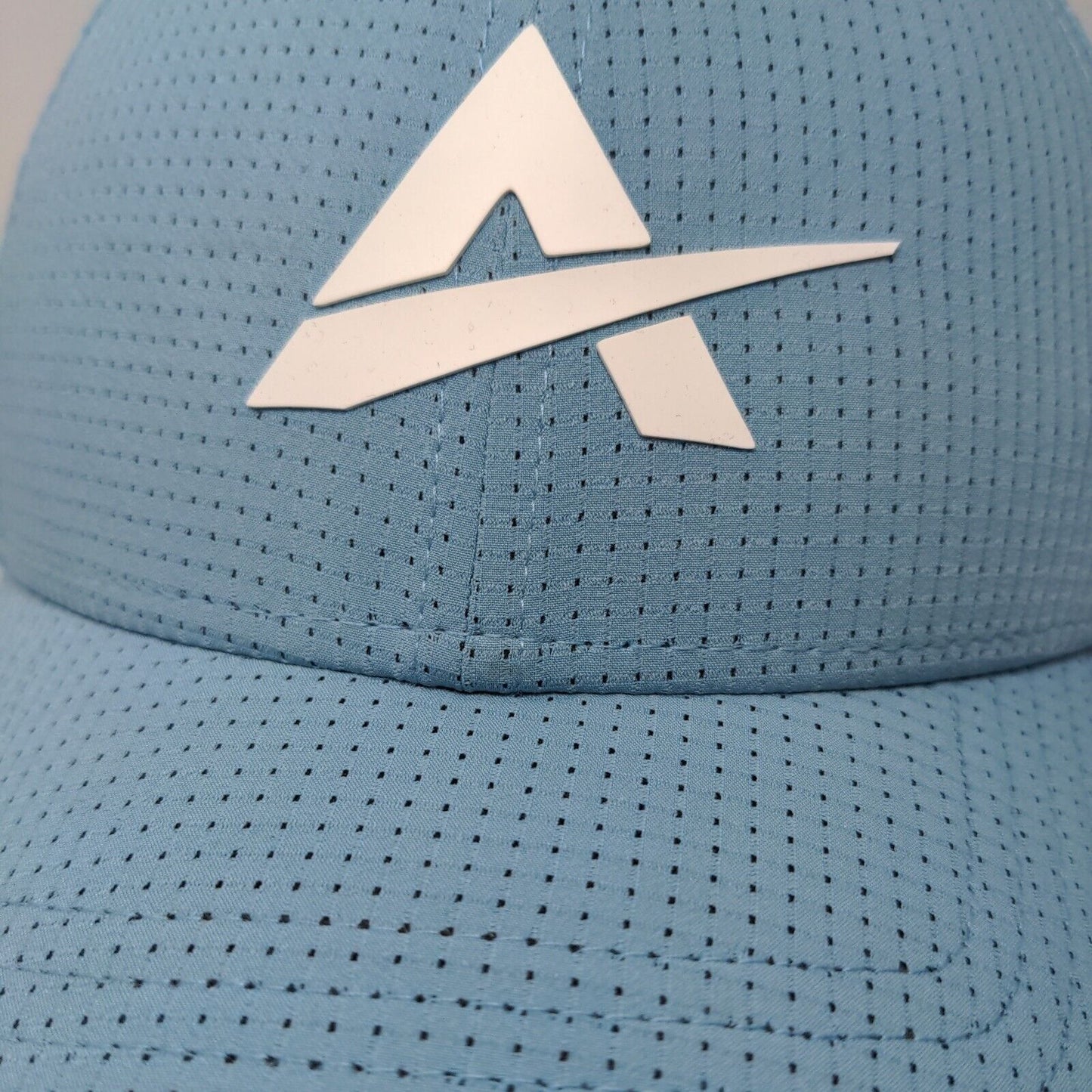 Arctic Cool Strapback Hat Blue OSFM Adjustable Solid 6 Panel Vent Holes