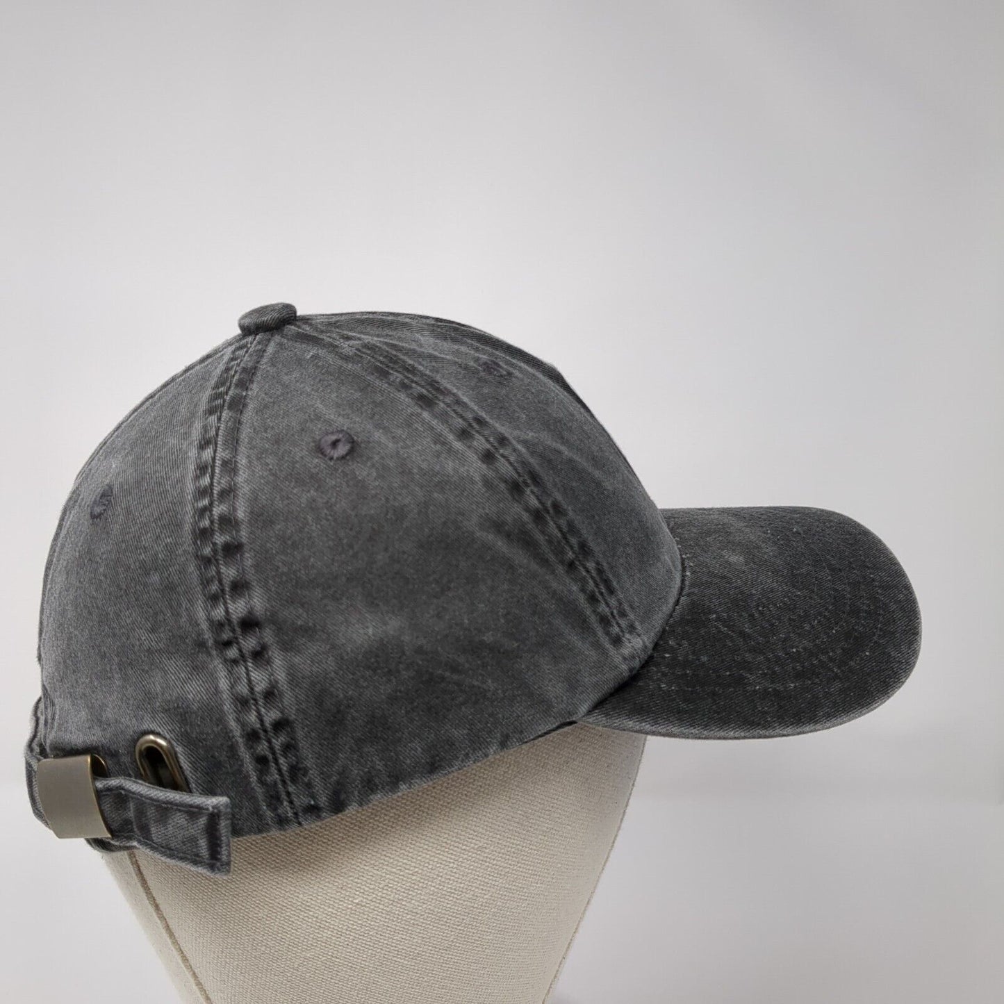 Port Authority Slideback Hat Gray One Size Woman Dumbbell Embroidered