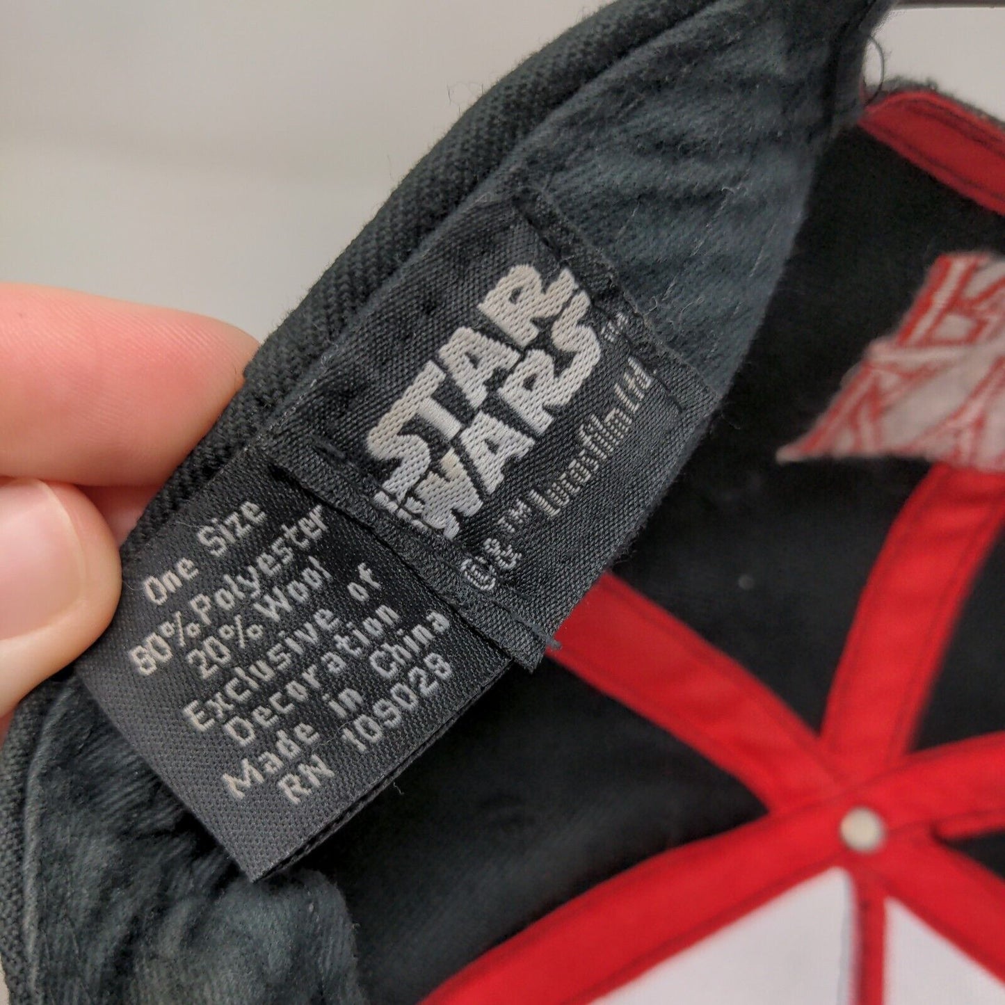 Star Wars Boys Snapback Hat Black OS Kylo Ren Embroidered & Graphic Logos