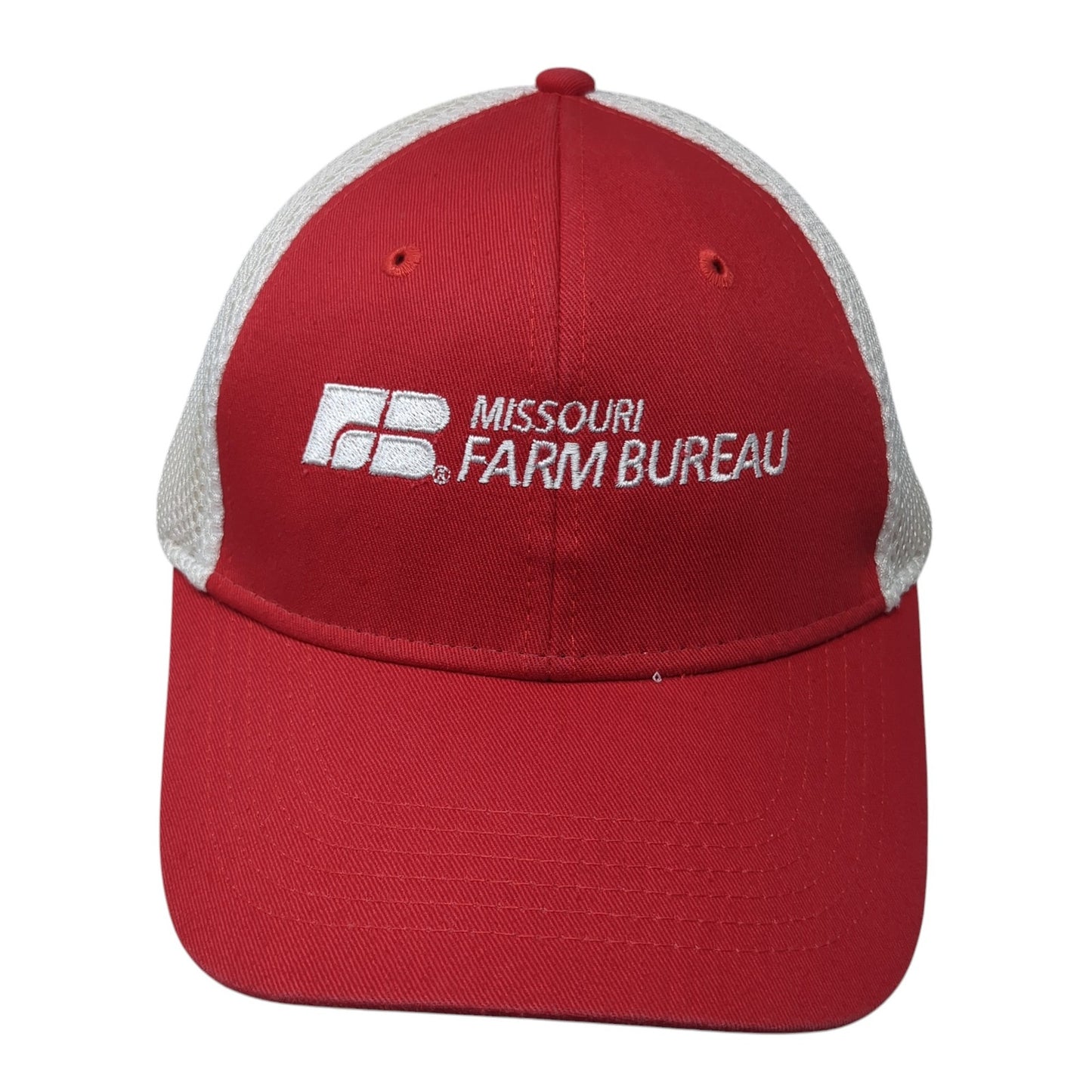 Missouri Farm Bureau Trucker Hat Red One Size Adjustable Mesh Back Sportsman