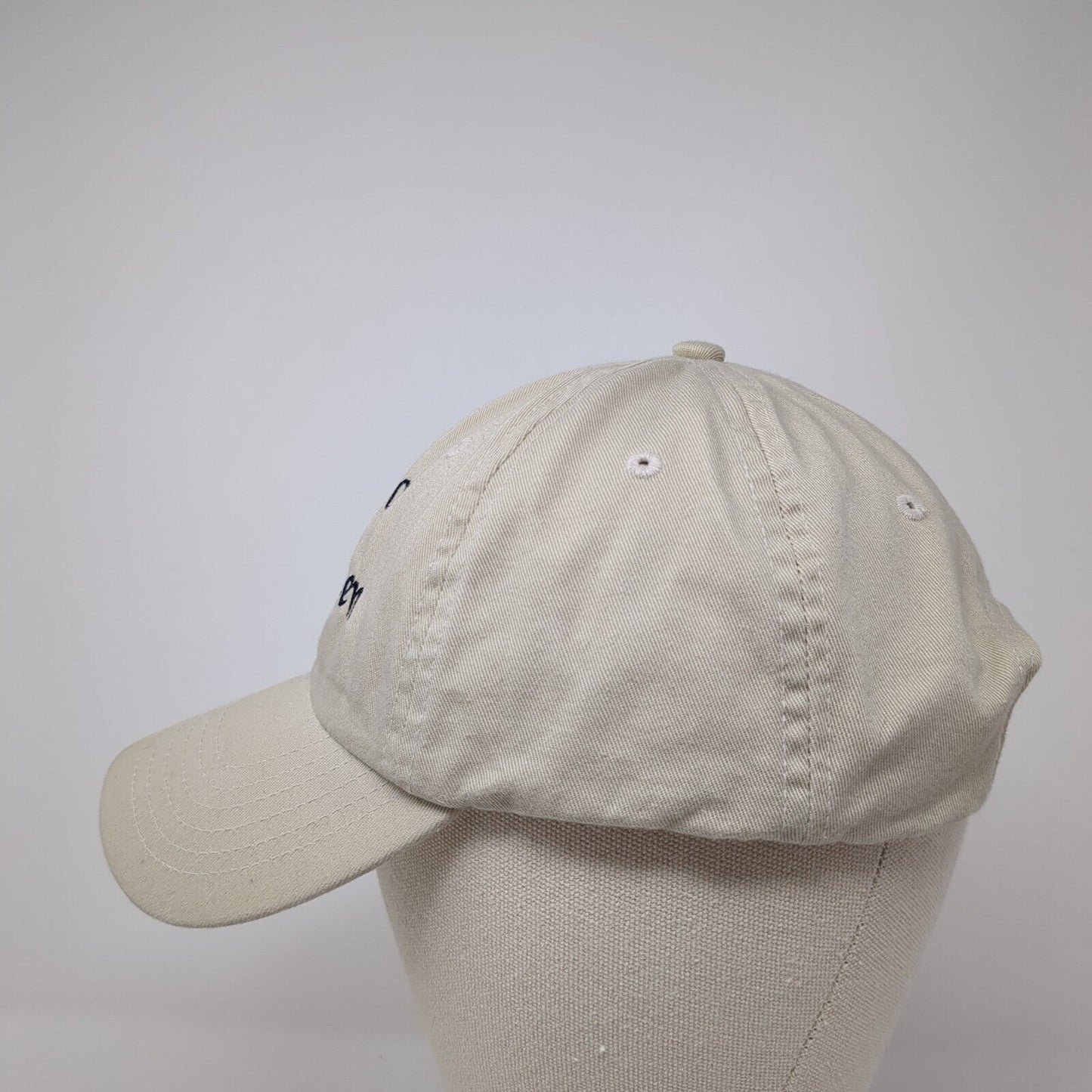Keno Queen Slideback Hat Tan One Size Adjustable Embroidered Valucap Sportsman