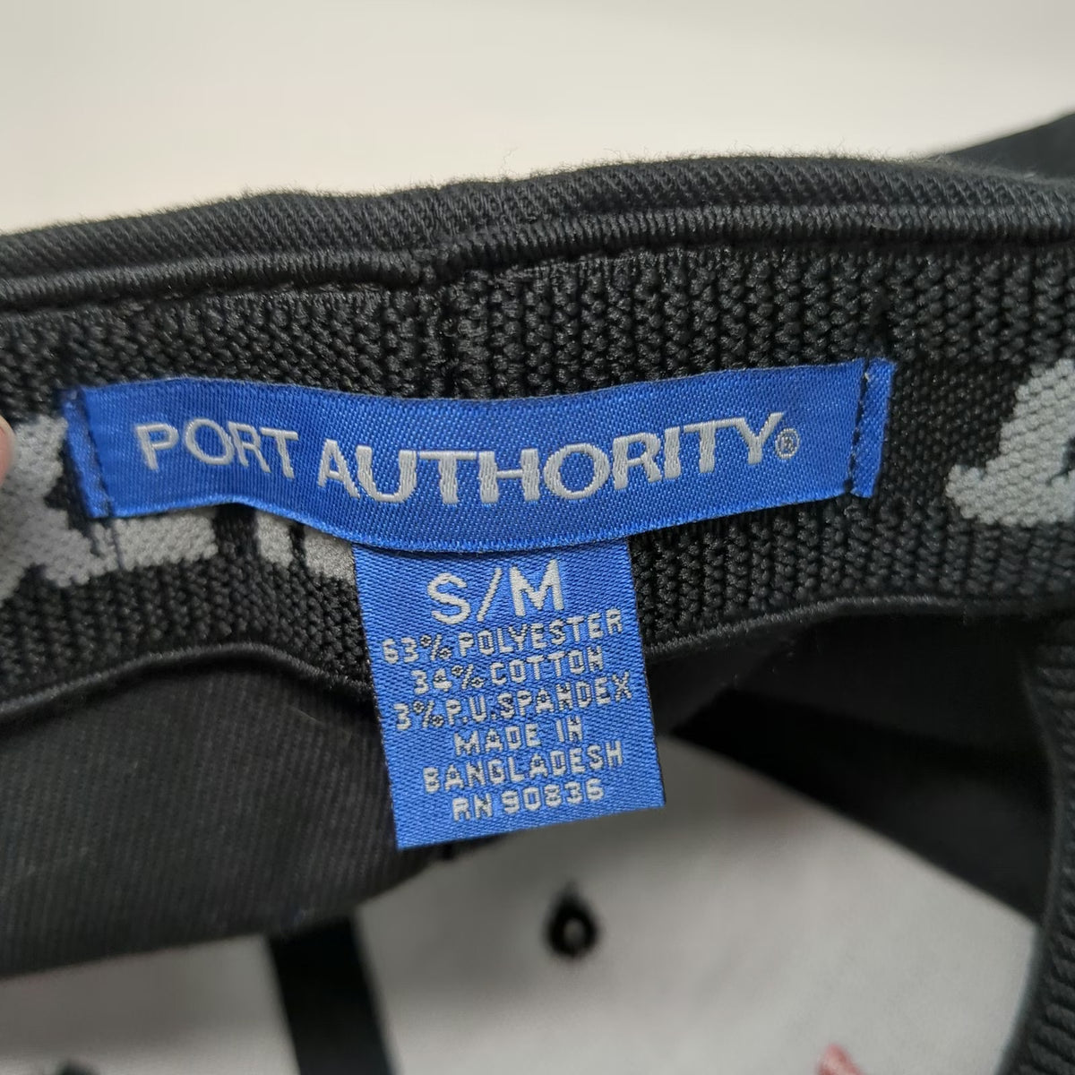 Port Authority Baseball Cap Black M Idaho Army National Guard Flexfit Hat State