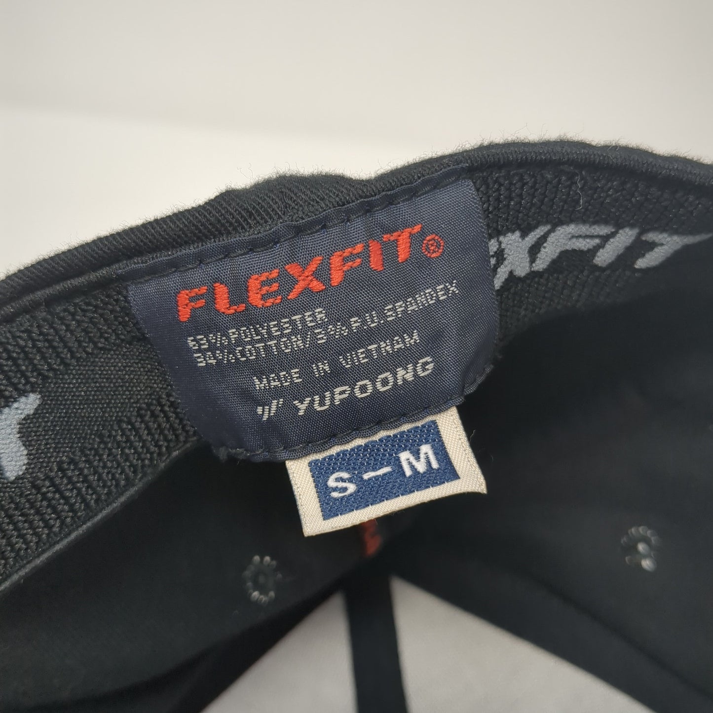 Nova Home Loans Fitted Hat Black Medium Embroidered Flexfit Yupoong