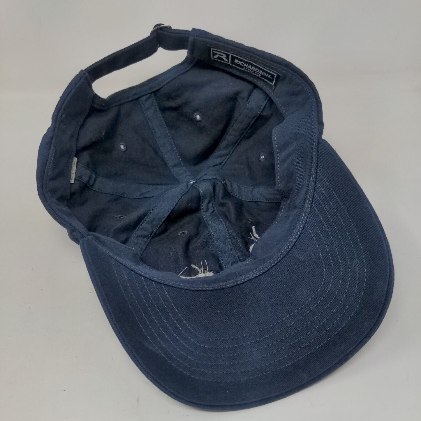 Amplify Longer Lasting Slideback Hat Blue OS Adjustable Embroidered Richardson