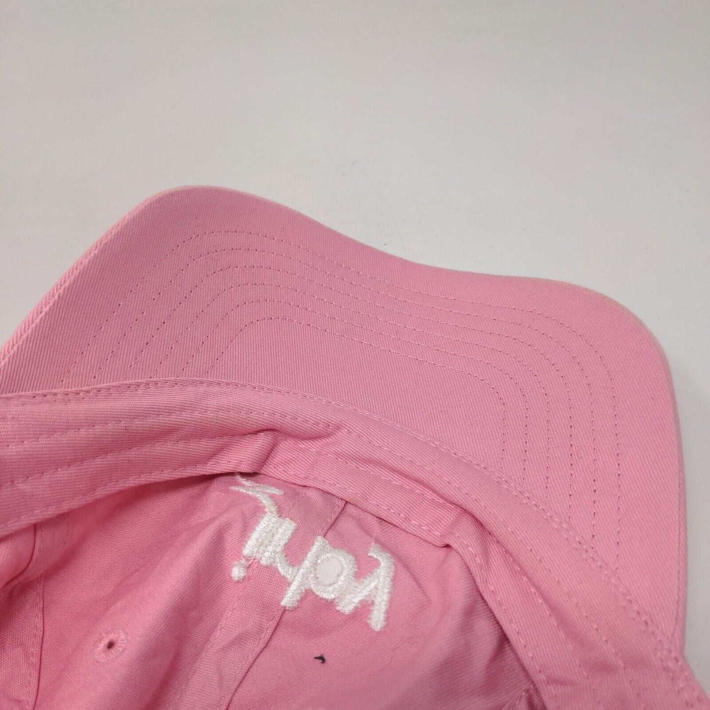 Irby Strapback Hat Pink OSFM Embroidered Adjustable HeadShots by KC Caps