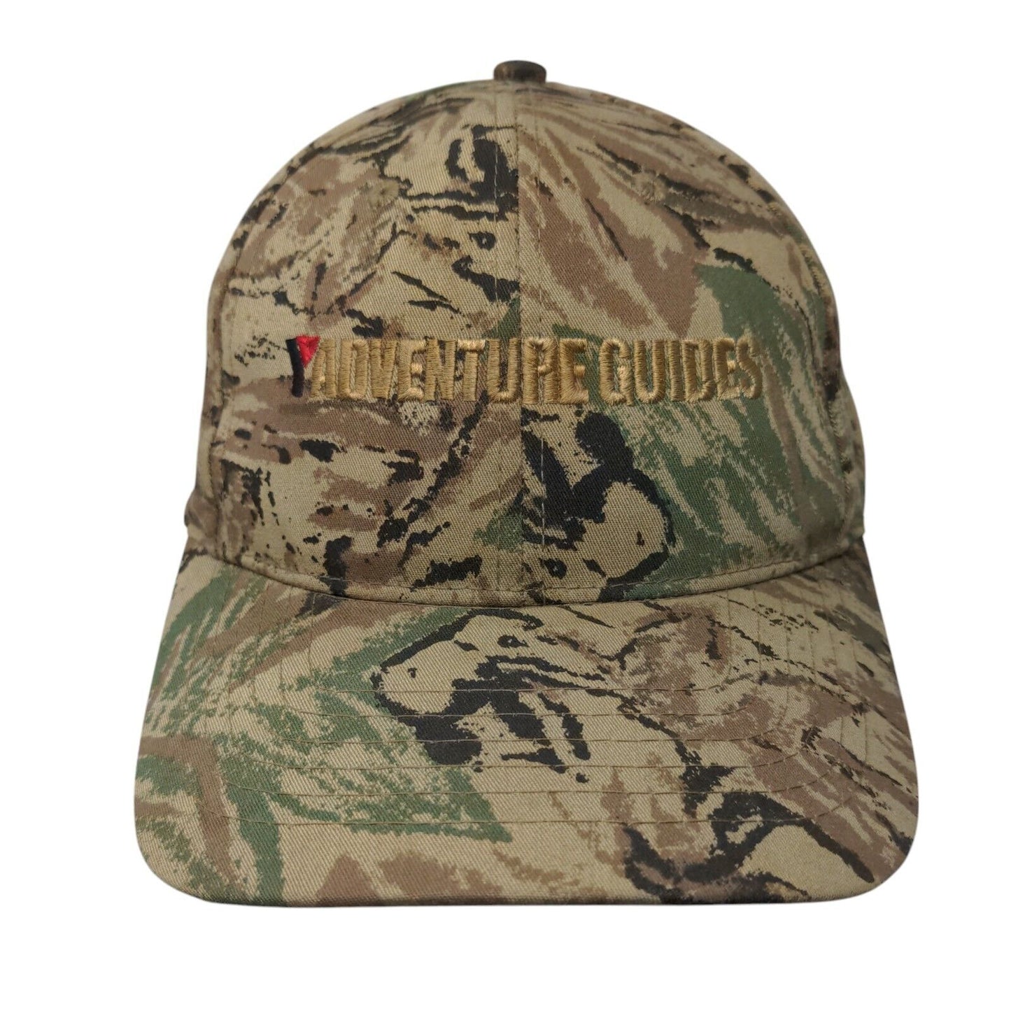 Adventure Guides Snapback Hat Camo OSFA Adjustable Embroidered KCe