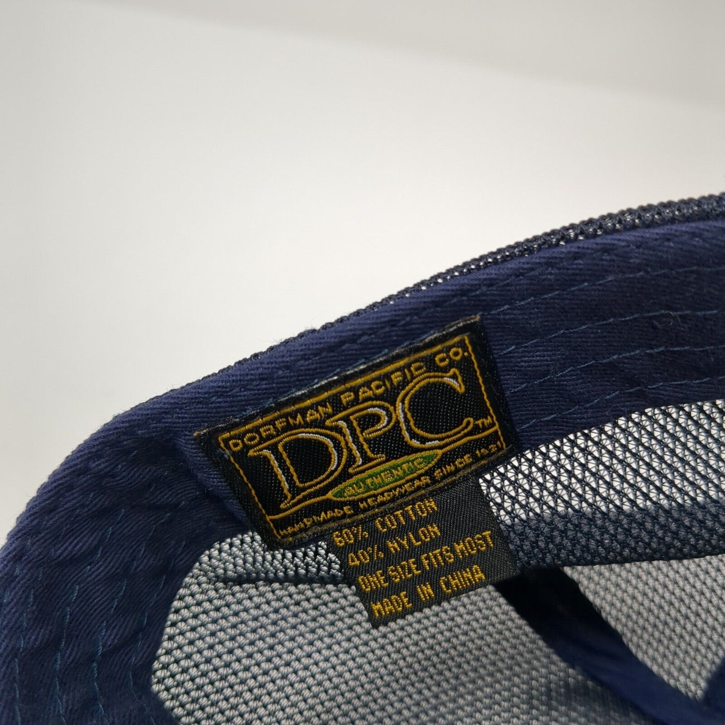 Ridgecrest Golf Club Slideback Mesh Back Trucker Hat Blue One Size Dpc