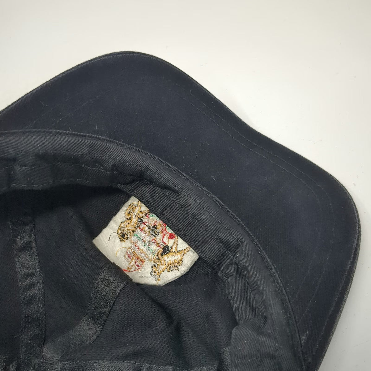 Black Baseball Cap One Size Kings Own Calgary Regiment Canada Slideback Hat