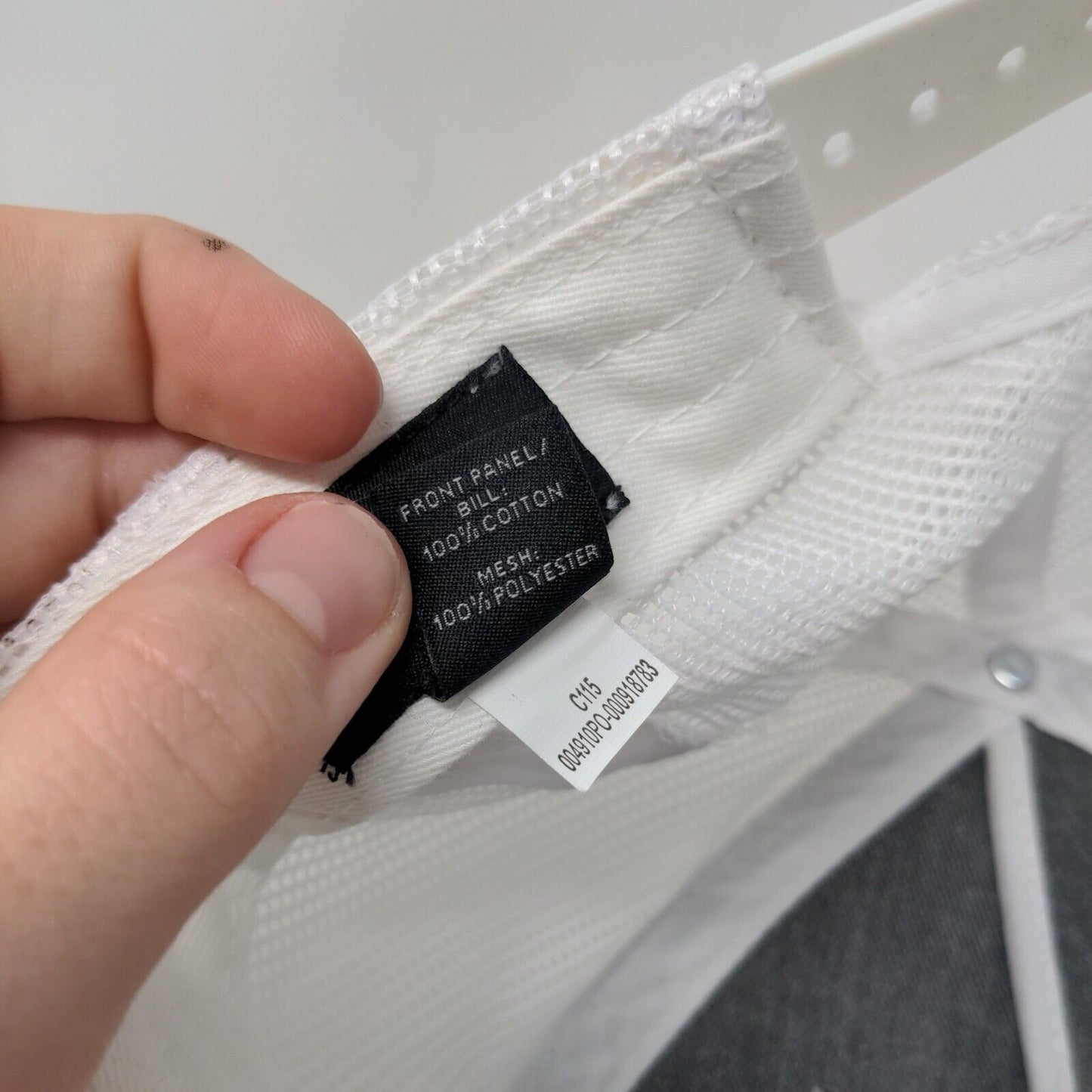 NYC Northwest Youth Corps Snapback Trucker Hat Gray One Size Port Authority