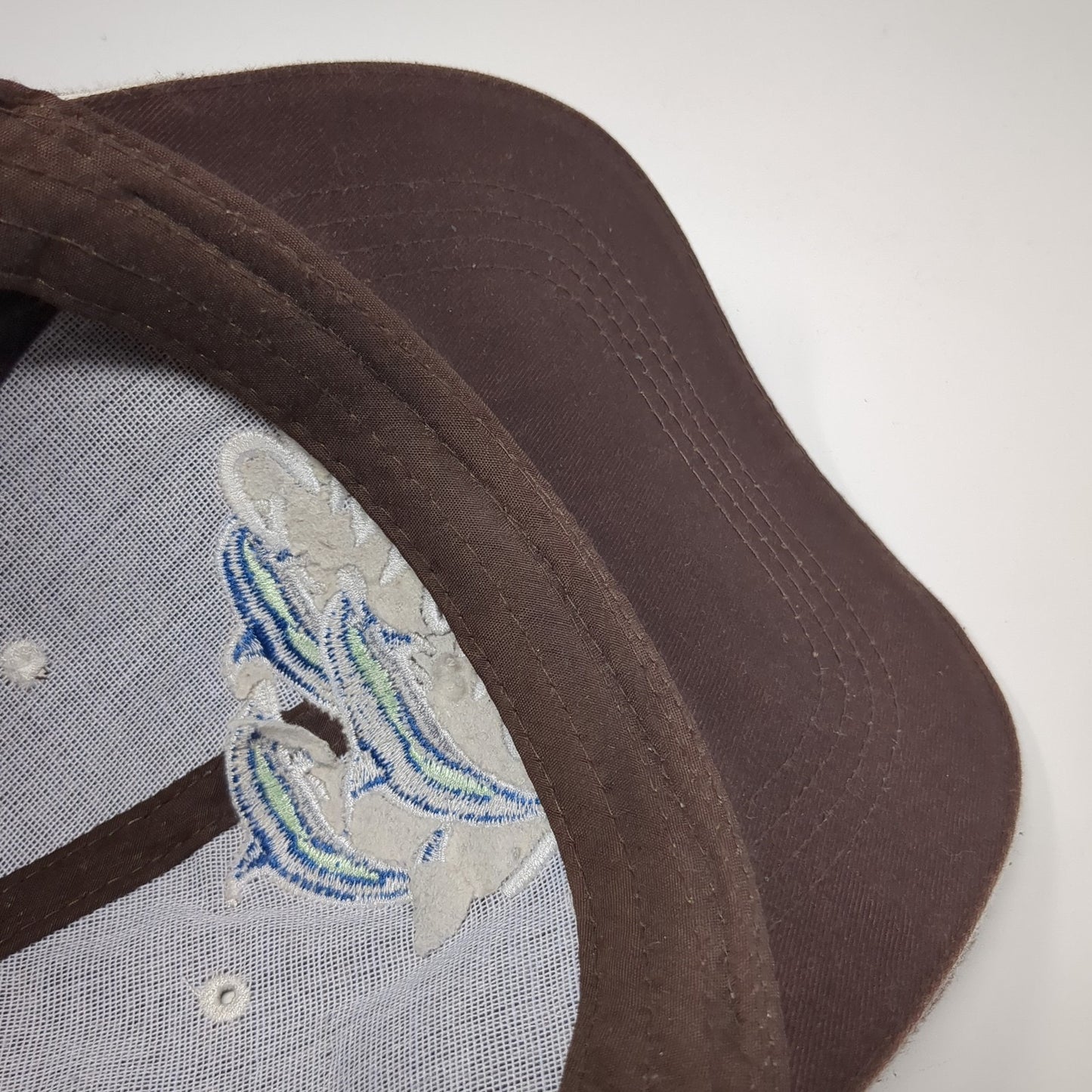 Ensenada Mexico Strapback Baseball Cap Brown One Size Adjustable Embroidered