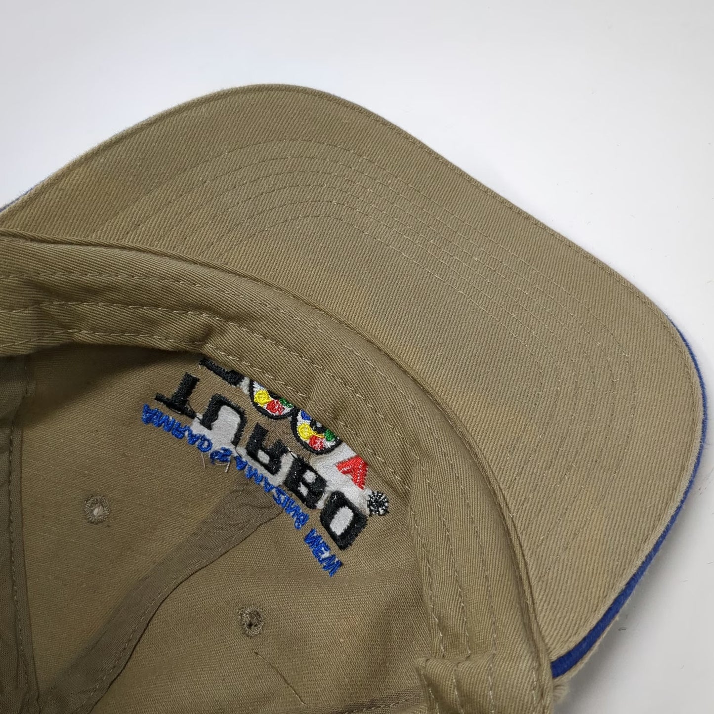 Amrad Turbo 200X Global Tech Support Hat Brown Baseball Cap One Size Strapback
