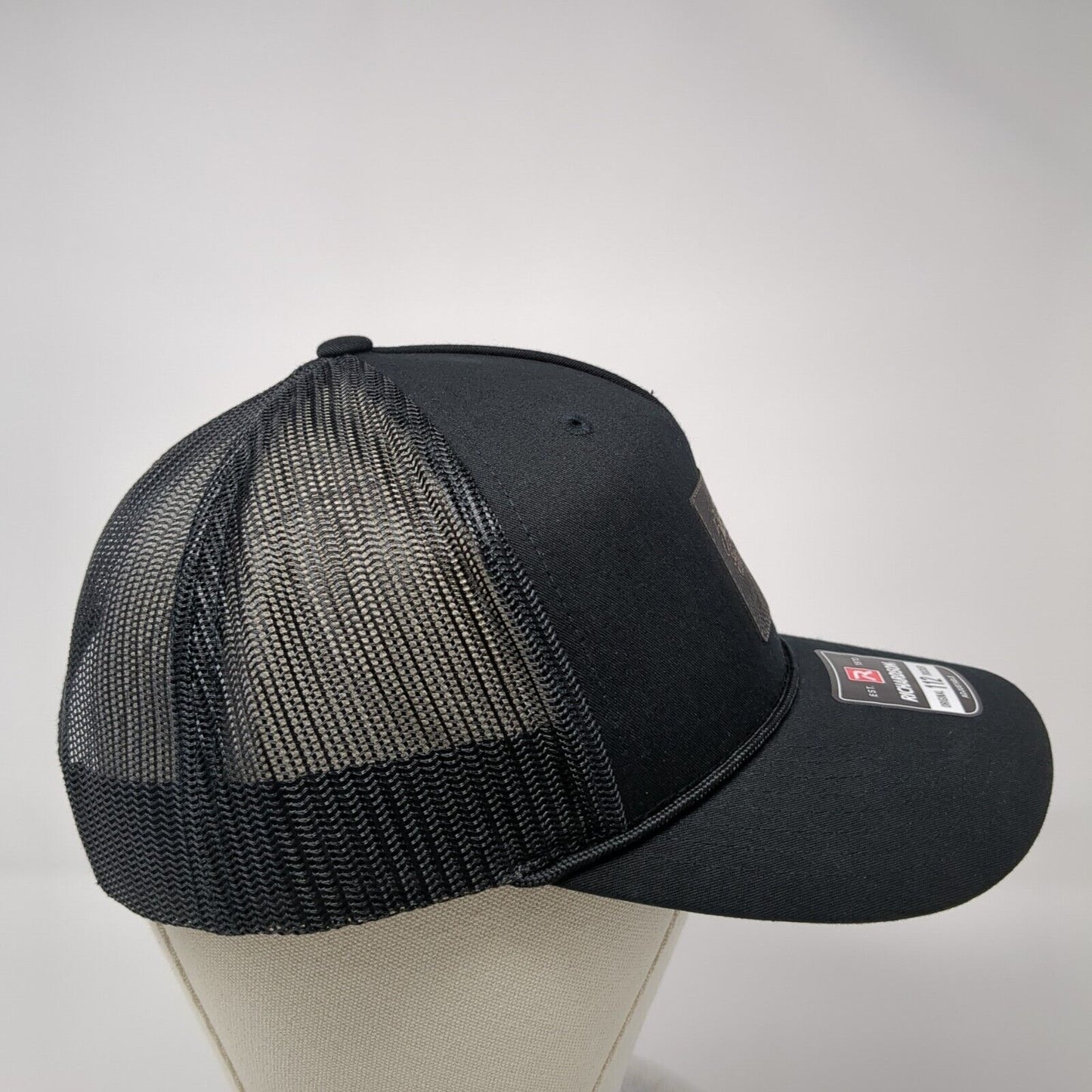 50 Years Idaho Governor's Cup Rope Trucker Hat Black One Size Mesh Back