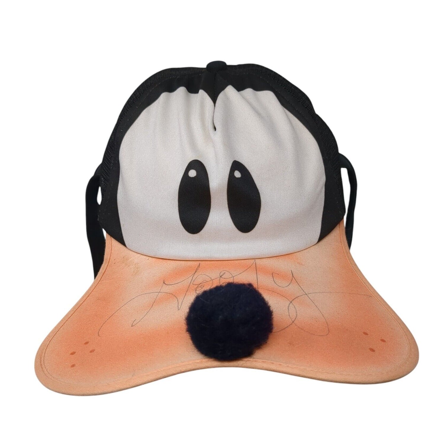Goofy Ears Snapback Mesh Back Trucker Hat Black Youth One Size Disney