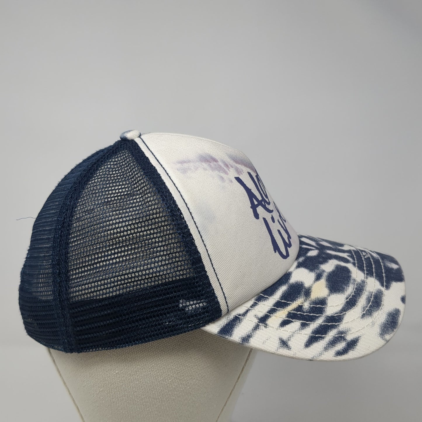 Aloha Lives Snapback Trucker Hat Multicolor OS Adjustable Mesh Back Billabong