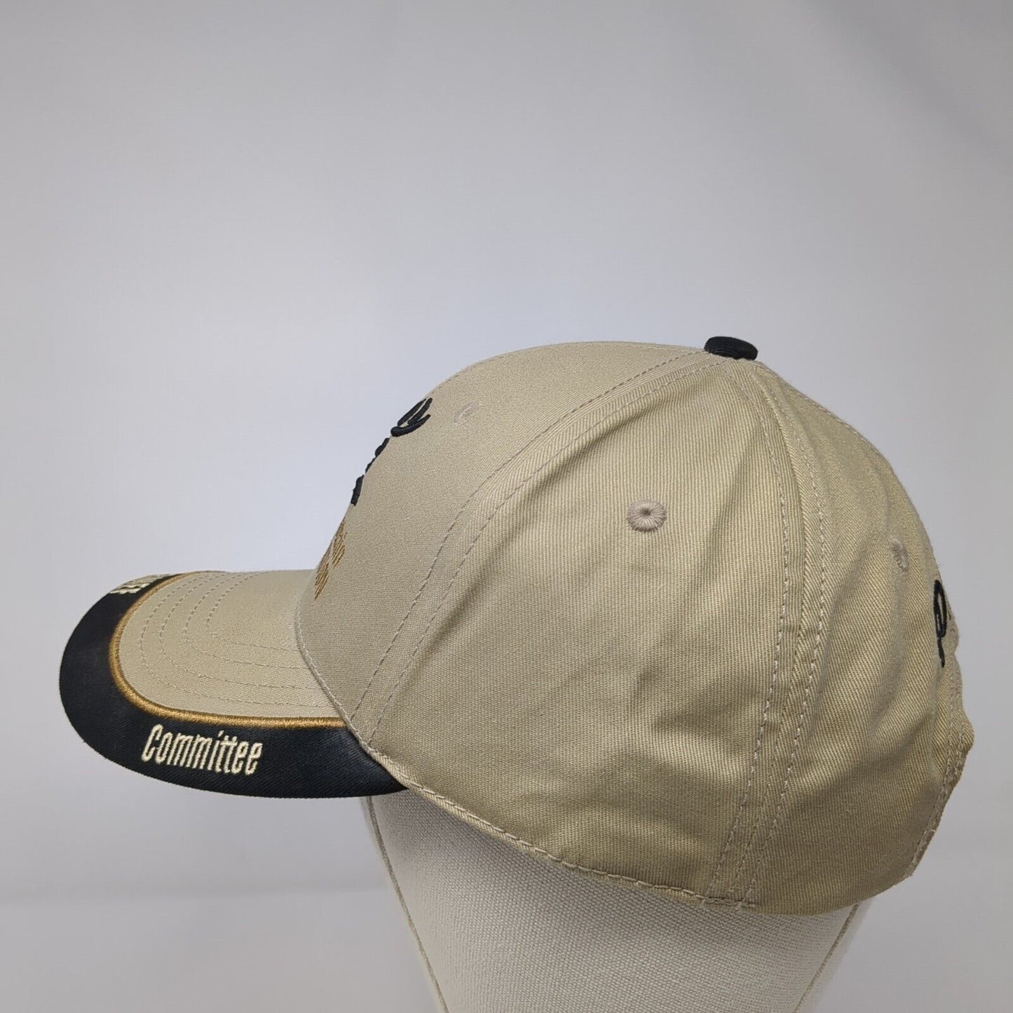 Rocky Mountain Elk Foundation Committee Slideback Hat Tan OS Adjustable Cotton
