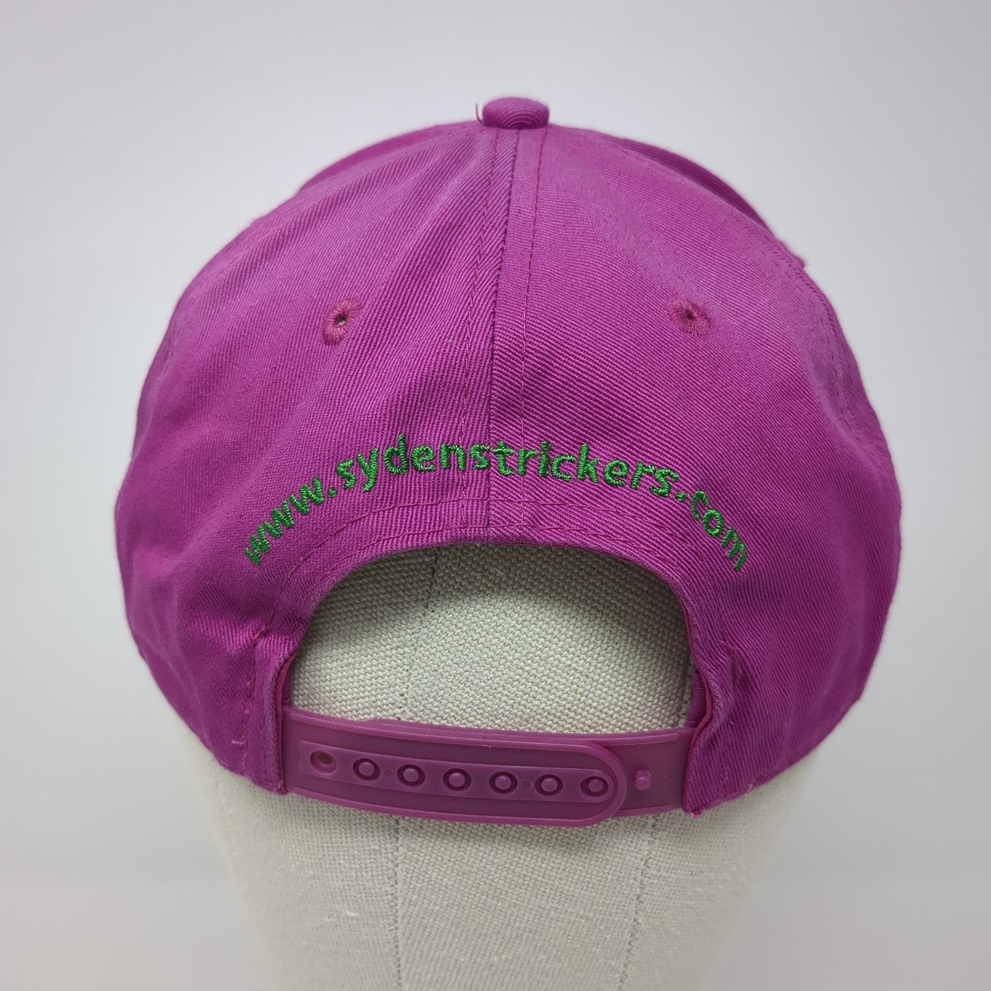 Sydenstricker Snapback Hat Pink One Size Embroidered John Deere 6 Panel