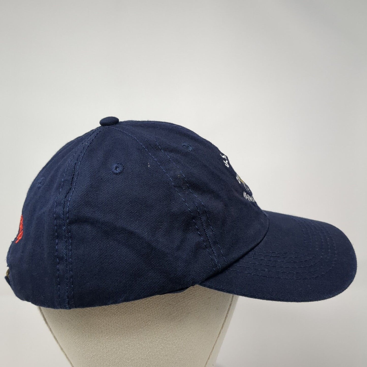 US Open 2020 Winged Foot Slideback Hat Blue One Size Solid USGA Member