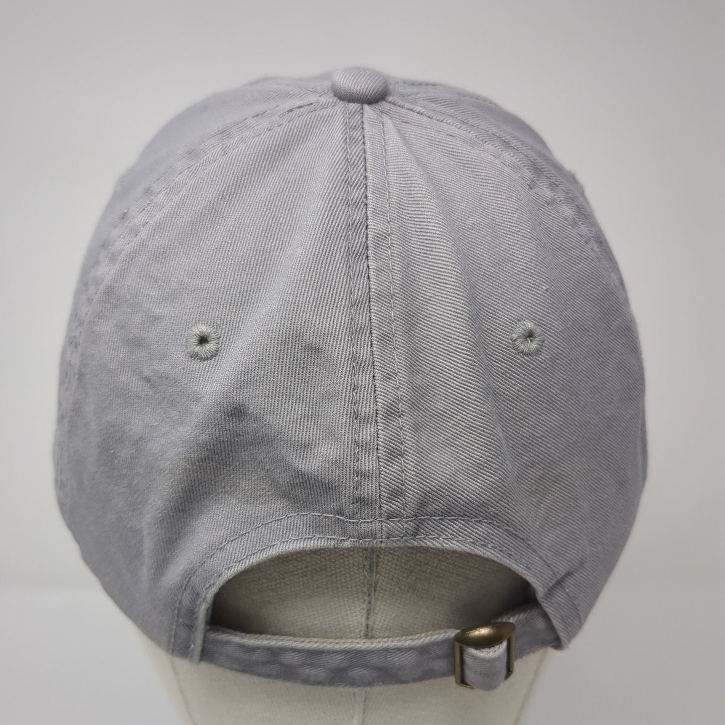 Billings MT Slideback Baseball Cap Gray One Size Adjustable Embroidered 6 Panel