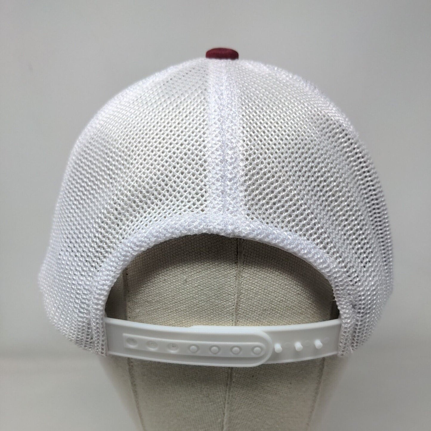BBB Outdoors Bass Bucks Birds Trucker Hat Red One Size Adjustable Mesh Back