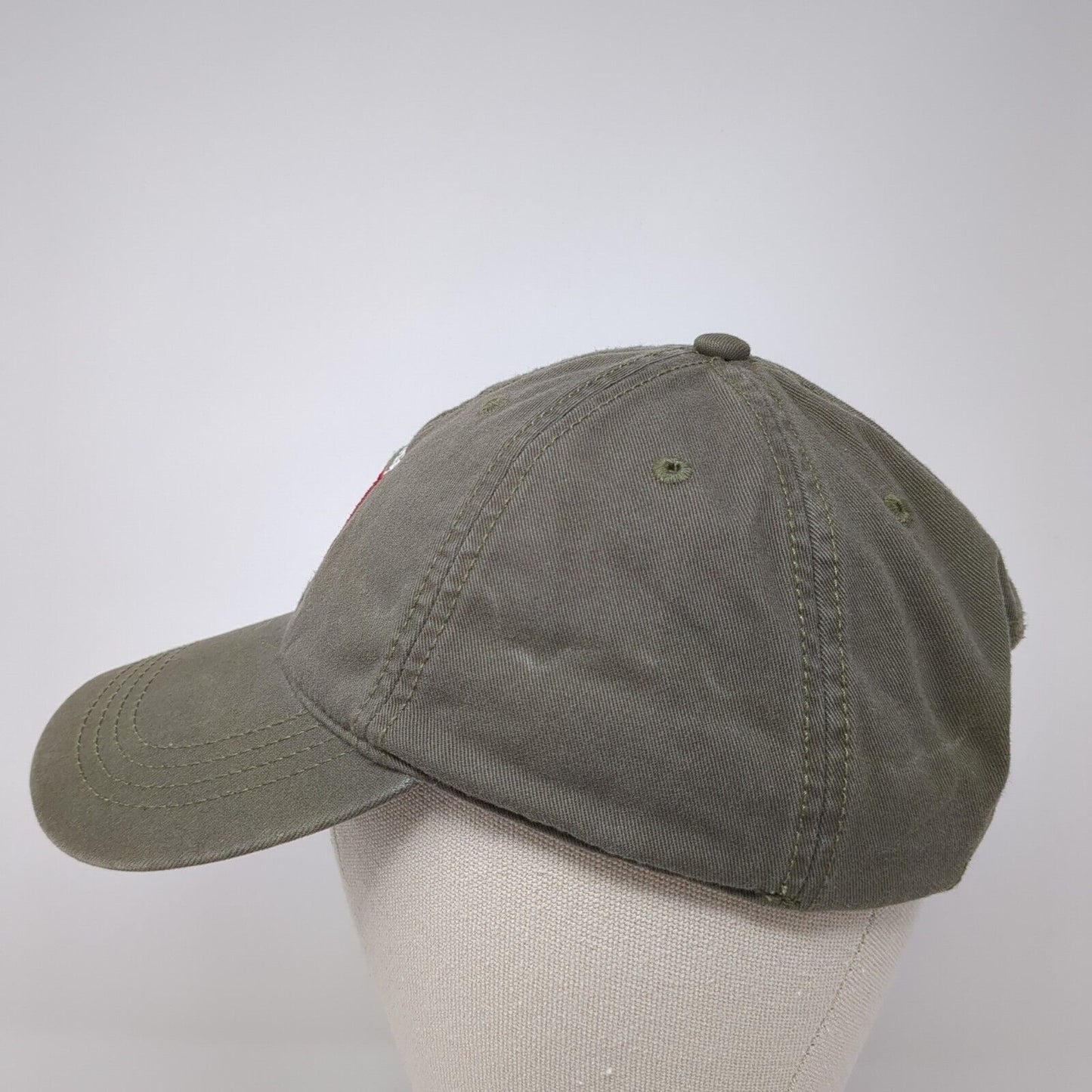 Scuba Diver Slideback Golf Hat Green One Size Adjustable Cap America