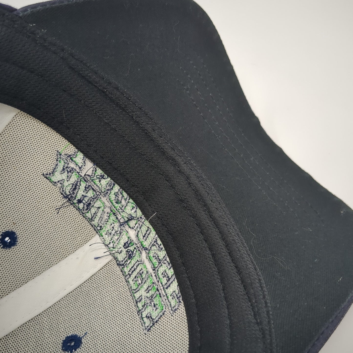 Mavericks Lacrosse Strapback Hat White One Size Adjustable Pacific Headwear