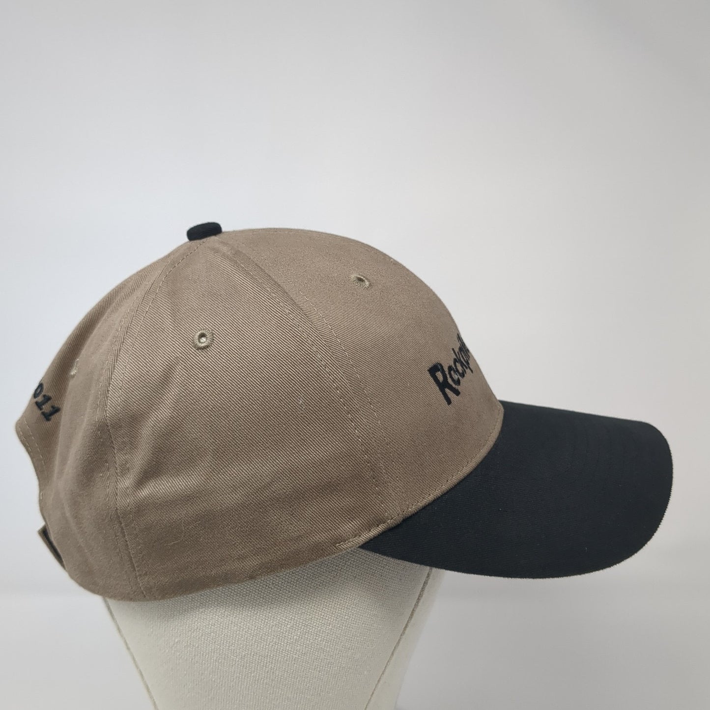 Rockpile Ranch Strapback Baseball Cap Brown One Size Adjustable Richardson