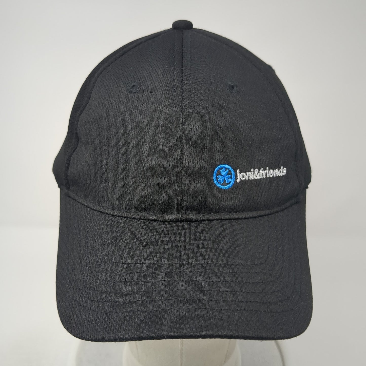 Joni & Friends Strapback Hat Black One Size Embroidered Sport-Tek