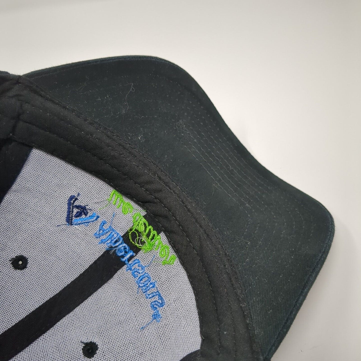 Albertsons We Deliver Strapback Hat Black One Size Adjustable Embroidered KC