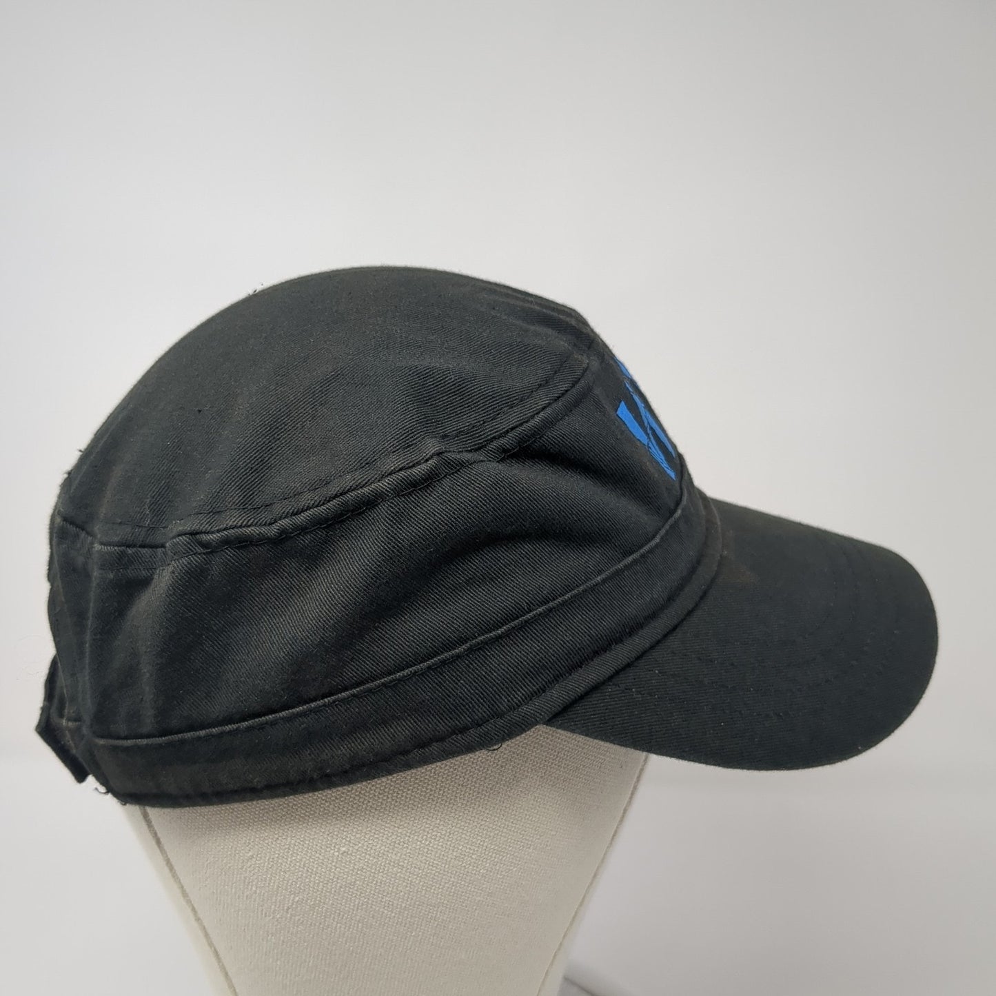 WWB 2015 Strapback Cadet Army Cap Hat Black One Size Adjustable Cotton